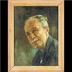 Polly Trigg, Oil on Board