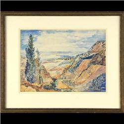 Dorothy Buren, Watercolor