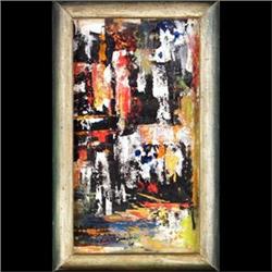 Sadie Rubins, Oil on Board 