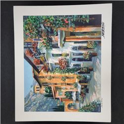 "Village Hideaway" by Howard Behrens - Signed, Numbered, & Embellished