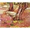Van Gogh - The Stone Bench In The Garden Of Saint-Paul Hospital
