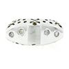 New 18kt White Gold 0.16 ctw Burnish Round Diamond Pierced Sides Band Ring
