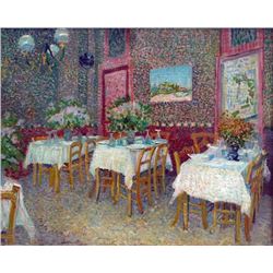 Van Gogh - Interior Of A Restaurant