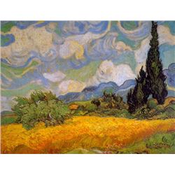 Van Gogh - Cypresses