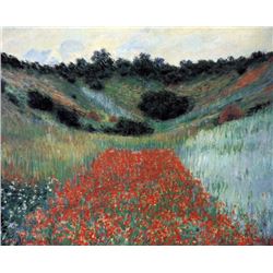 Claude Monet - Poppy Field in Giverny