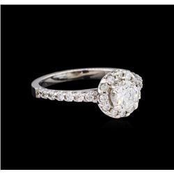 1.06 ctw Diamond Ring - 14KT White Gold