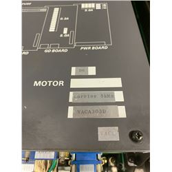 2) - OKUMA D6 VACIII DRIVE UNITS_VACA303D ONE W/BOARD E4809-045