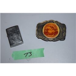 Zippo and Moosehead B.Bucklo