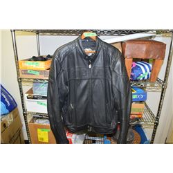 Harley Davidson Leather Coat XL Tall