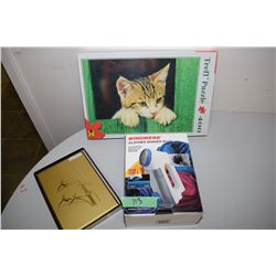 Trefl 400pc Puzzle, Windmere Clothes Shaver, Guest Book