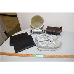 Radio, Make-up Mirror, Shoes