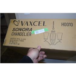 New Light Fixture Chandelier (Satin Nickle Finish)