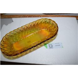 Carnival Glass Bowl/Tray