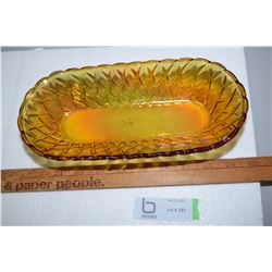Carnival Glass Bowl/Tray