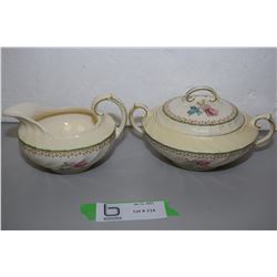 Burslem Cream And Sugar