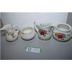 Myott And Pottery Cream And Sugar