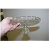 Image 4 : Art Glass Bowl And Pressed Glass Pedestal