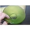 Image 2 : Green Uranium Glass Dish