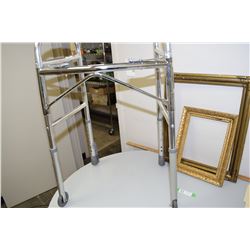 Folding Walker, Antique Picture Frames