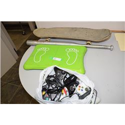 Fastball Bat, Skateboard Wii Gear