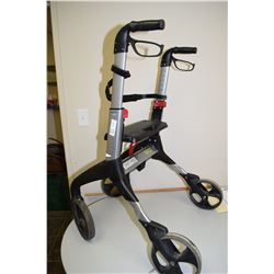 Folding Outdoor Walker/Chair, Has Brakes