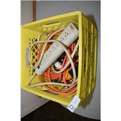 Box Of Electrical Cords/Power Bars