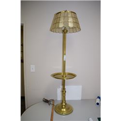 Floor Lamp (Brass & Mica)
