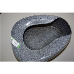 Graniteware Bedpan