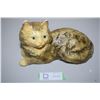 Image 1 : Chalk Ware Cat Figure