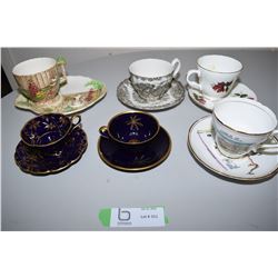 6x Cup & Saucers Lot