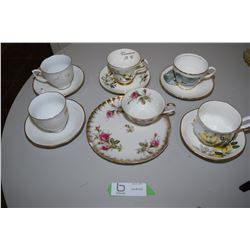 6x Cup & Saucers Lot