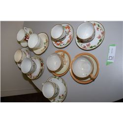 5x Cup & Saucer & Random Lot Of Cds