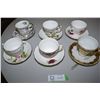 Image 1 : Teacup & Saucers x6 Lot