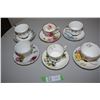 Image 1 : Teacup & Saucers x6 Lot