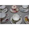 Image 2 : Teacup & Saucers x6 Lot