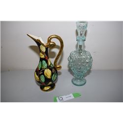 H Bequet Pottery Pitcher/Etc