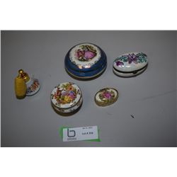 Limoges & Misc Trinket Boxes
