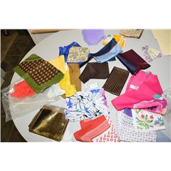 Large Quantity Of Scarfs