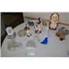 Glass, Brass, Pottery, Etched Glass