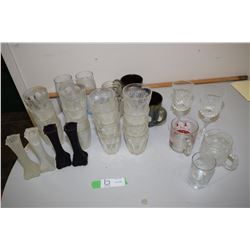 Drinking Glasses & Italian Vases (Deep Purple)