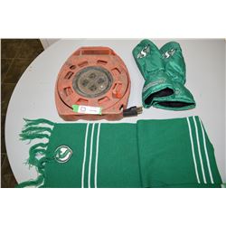 Sask Roughrider Lots Cord Caddy