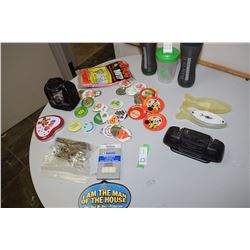 Pinbacks, Radios, Playing Cards