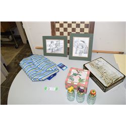 Bernie Brown Prints, Spice Jars Etc