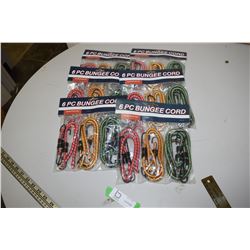 6 New Bungee Cords