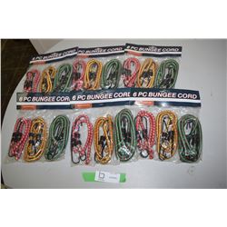 6 New Bungee Cords
