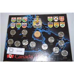 Canada 125 Coin Set