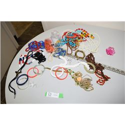 Costume Jewelry (Necklaces & Rangles)