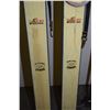 Image 4 : Vint. Edelweiss Skis & Poles (1940s or 50s)