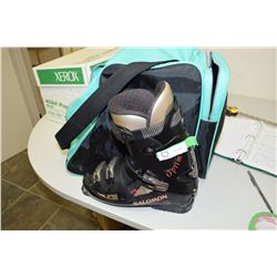 Salmon Ski Boots (Rear Entry)