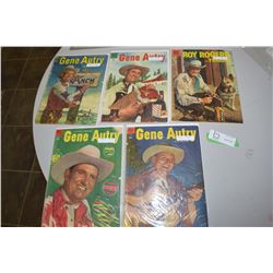 Gene Autry & Roy Rogers Comic Book Lot